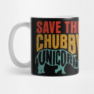 Save The Chubby Unicorn Mug